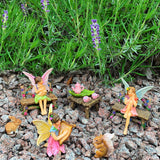 Fairy garden House set Miniature Figurines Kit Accessories Gnome Mood Lab