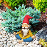 Garden Gnome House Zen finger gnome Fairy set Miniature Figurines Kit Accessories Mood Lab