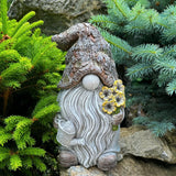 Garden Gnome - Key Hider Gnome Figurine - 9.25 Inch Lawn Statue - for Outdoor or House Decor