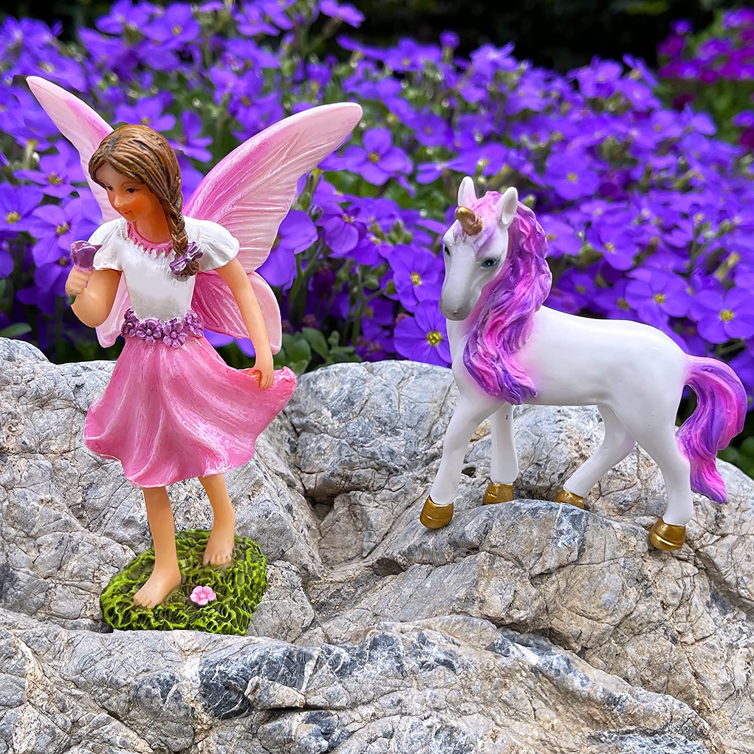 The Messina collection Fairy with Unicorn selling figurine