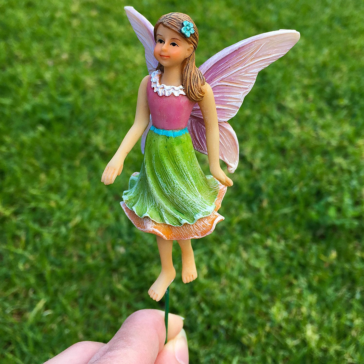 Miniature Dollhouse Garden Fairy Decor Figurines Mini DIY 4PCS Sleeping  Fairies