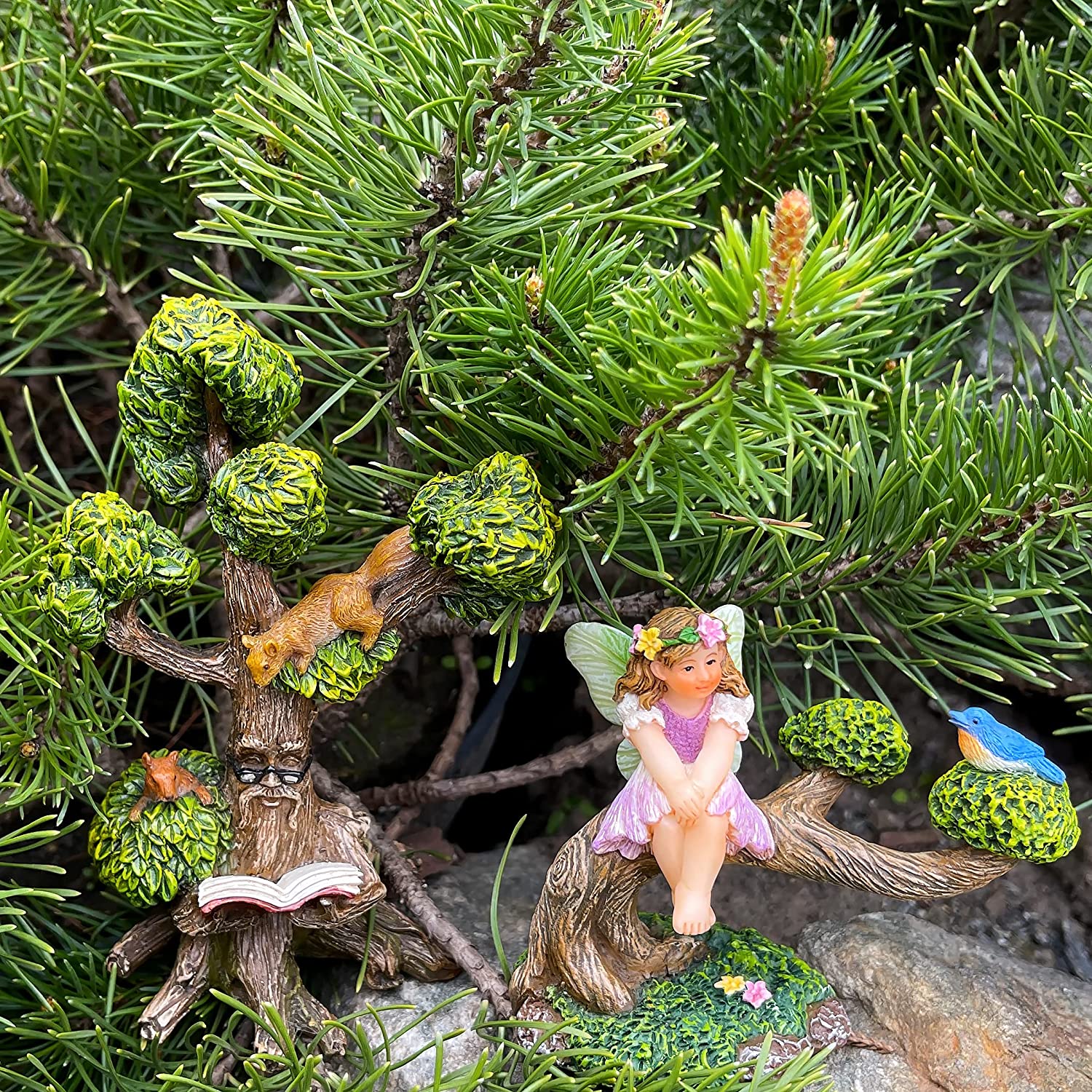 Fairy Garden Swing Mood Lab Fairy Garden Set 6-Piece Reading