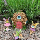 Fairy garden House set Miniature Figurines Kit Accessories Gnome Mood Lab