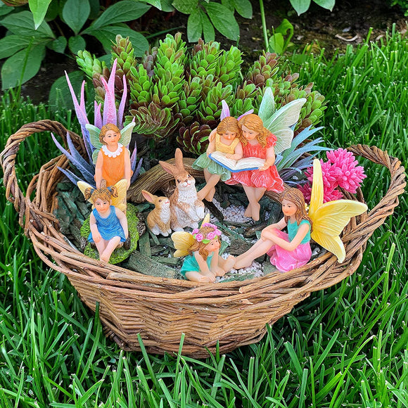 Fairy garden kit, Fairy accessories, Miniature deer, fairy house