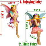 Fairy garden House set Miniature sitting Figurines Kit Accessories Gnome Mood Lab